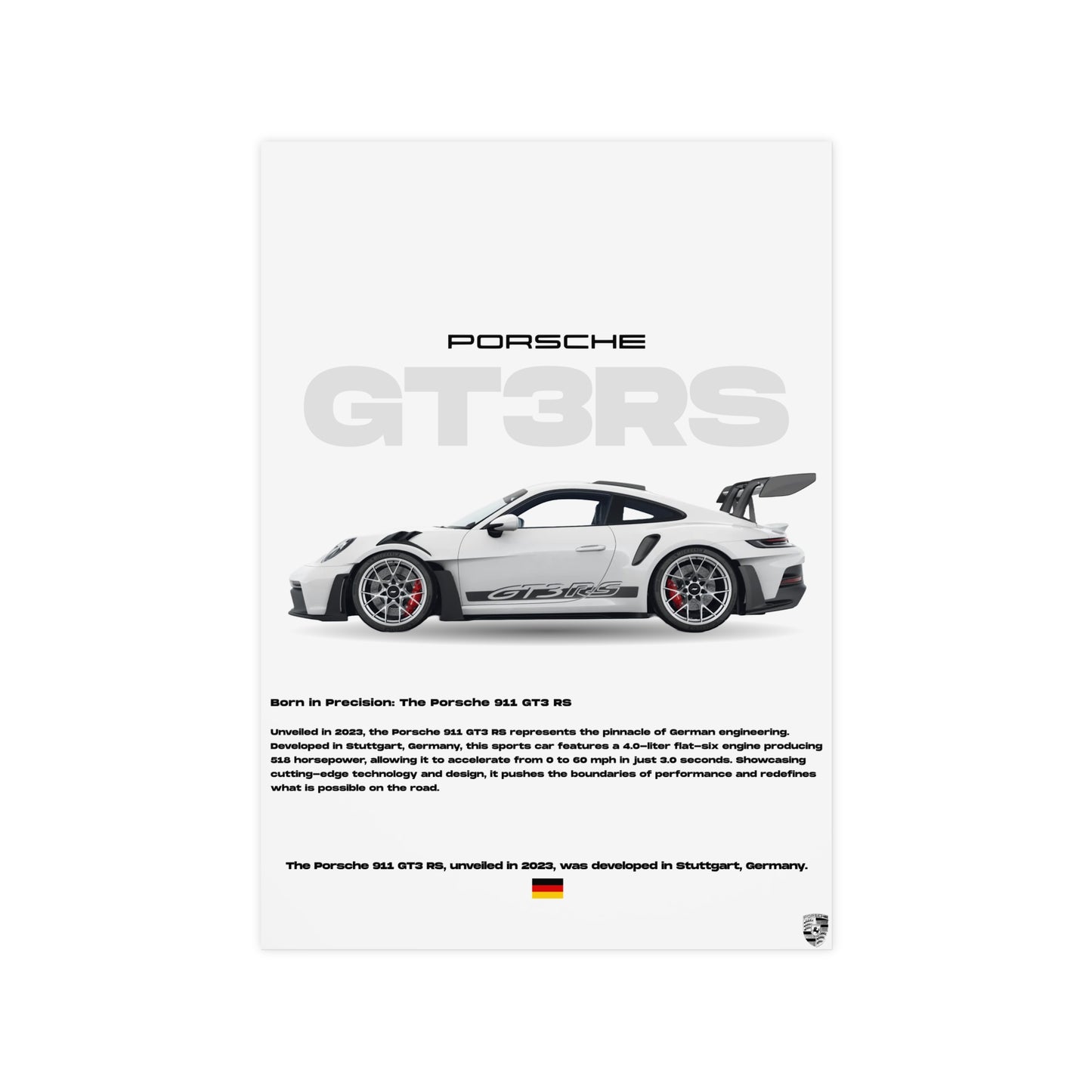 Porsche 911 "GT3RS"